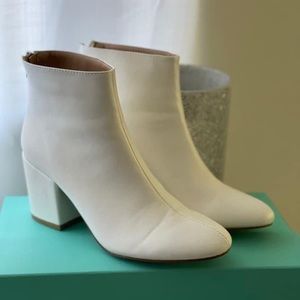 Nasty Gal White Booties